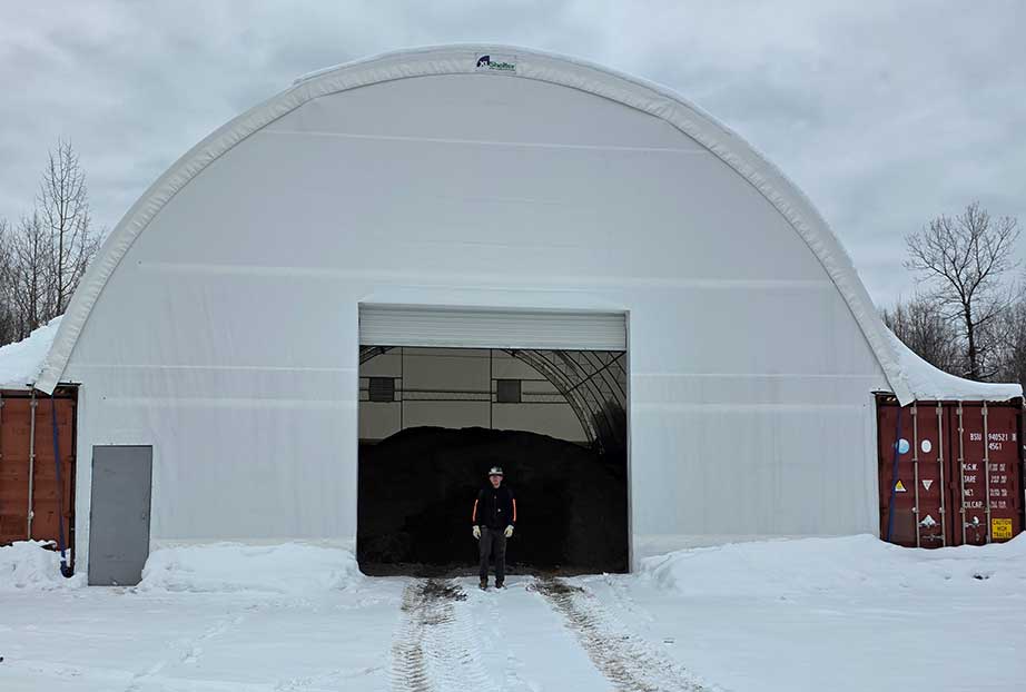 Graphite Quonset